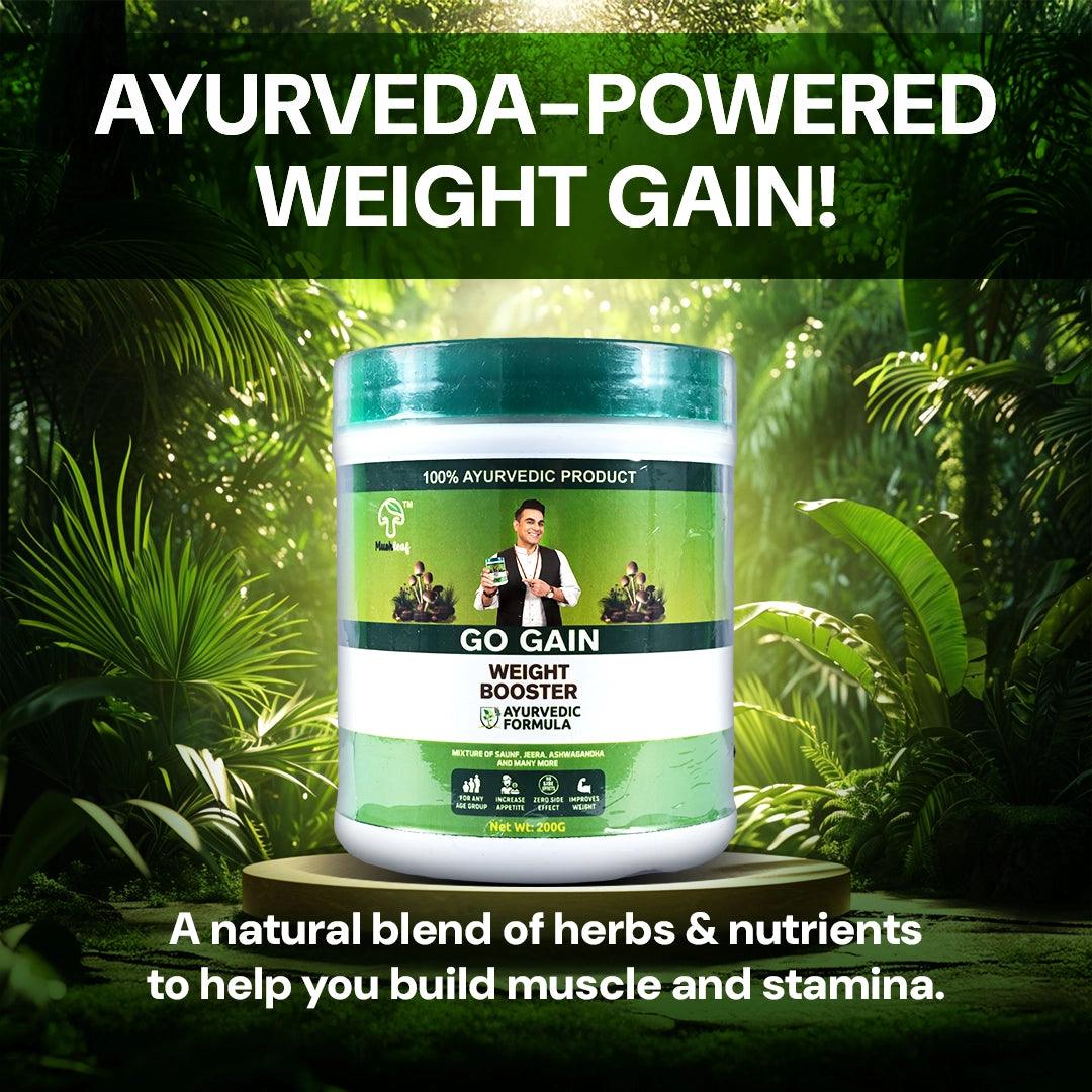 Mushleaf Go Gain Weight Booster ( 200 Grams )