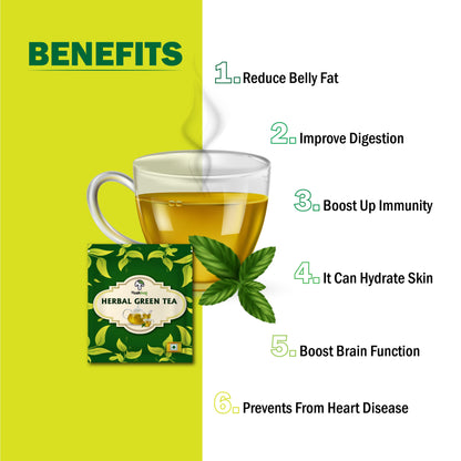 Mushleaf Green Tea  Bags (30 Pieces)