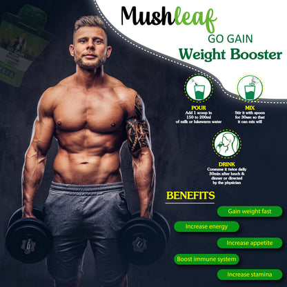 Mushleaf Go Gain Weight Booster