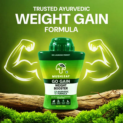 Mushleaf Go Gain Weight Booster ( 100 Grams )