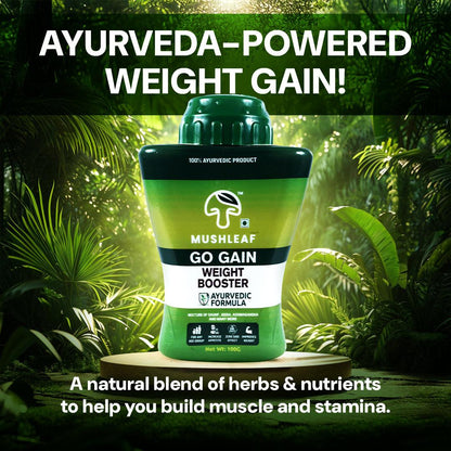 Mushleaf Go Gain Weight Booster ( 100 Grams )